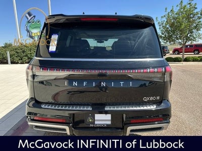 2025 INFINITI QX80 SENSORY