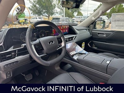2025 INFINITI QX80 SENSORY