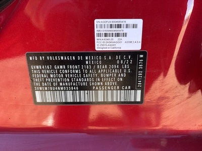 2022 Volkswagen Jetta 1.5T SE