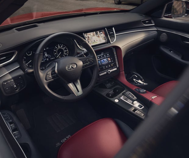 2024 INFINITI QX55 Key Features - AUTO COUTURE | McGavock INFINITI of Lubbock in Lubbock TX