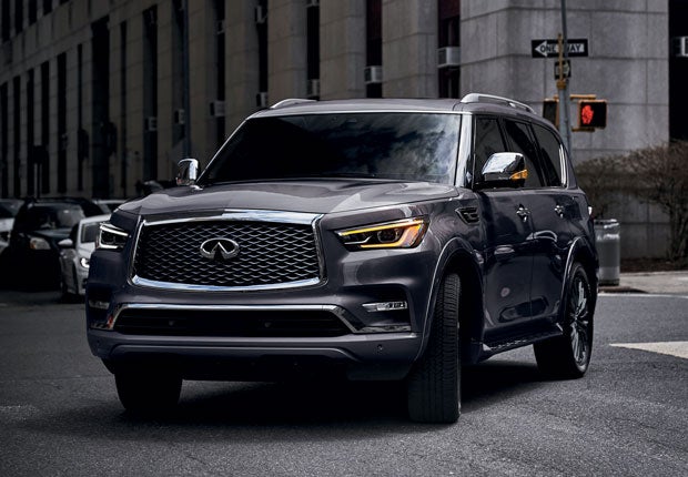 2024 INFINITI QX80 Key Features - HYDRAULIC BODY MOTION CONTROL SYSTEM | McGavock INFINITI of Lubbock in Lubbock TX