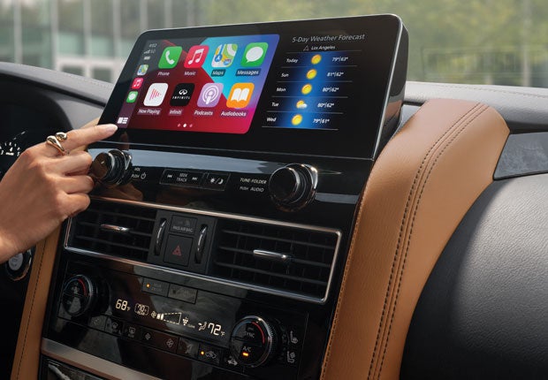 2024 INFINITI QX80 Key Features - WIRELESS APPLE CARPLAY® INTEGRATION | McGavock INFINITI of Lubbock in Lubbock TX
